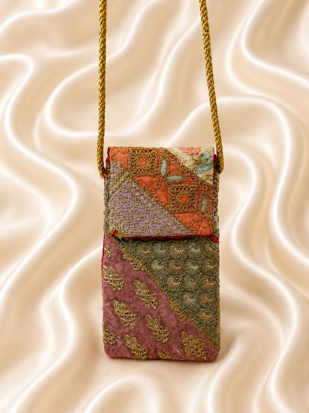 Pastel Heirloom Patchwork Mobile Sleeve
