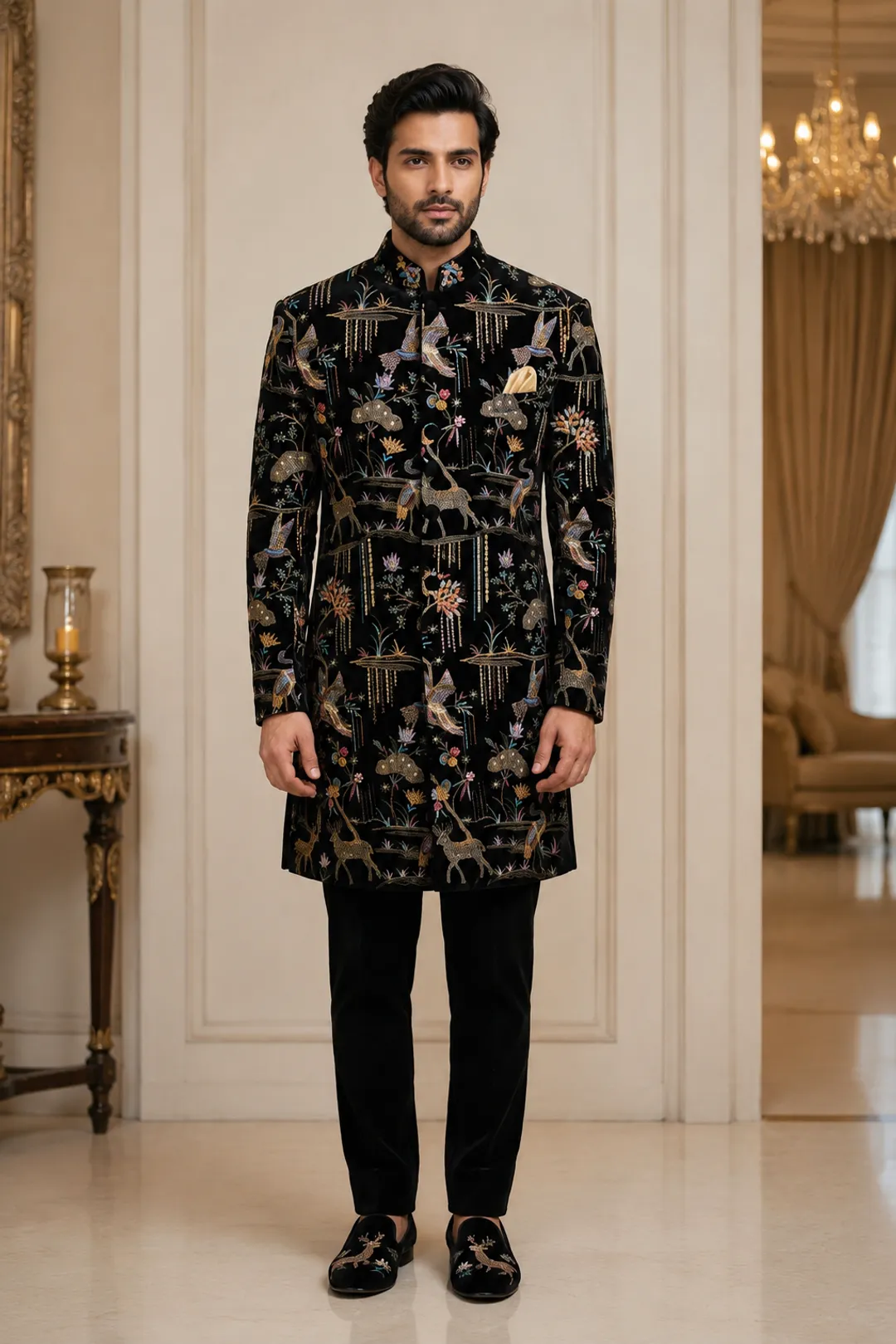 Classic Groom Sherwani