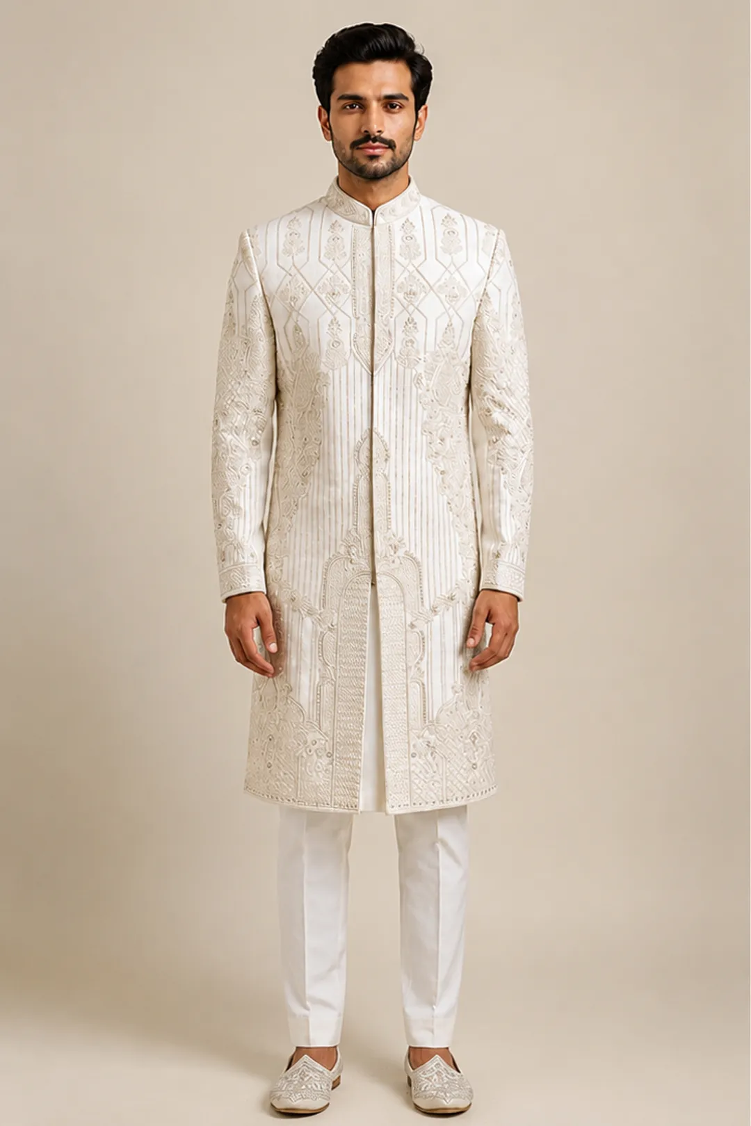 Vintage Regal Sherwani Set