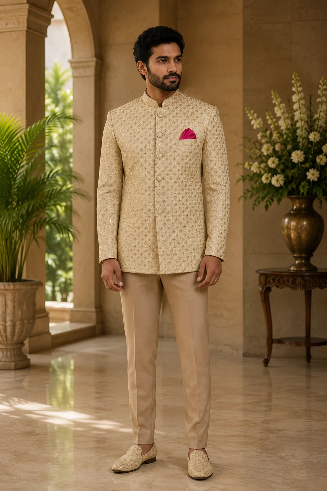 Champagne Regent Indo-Western