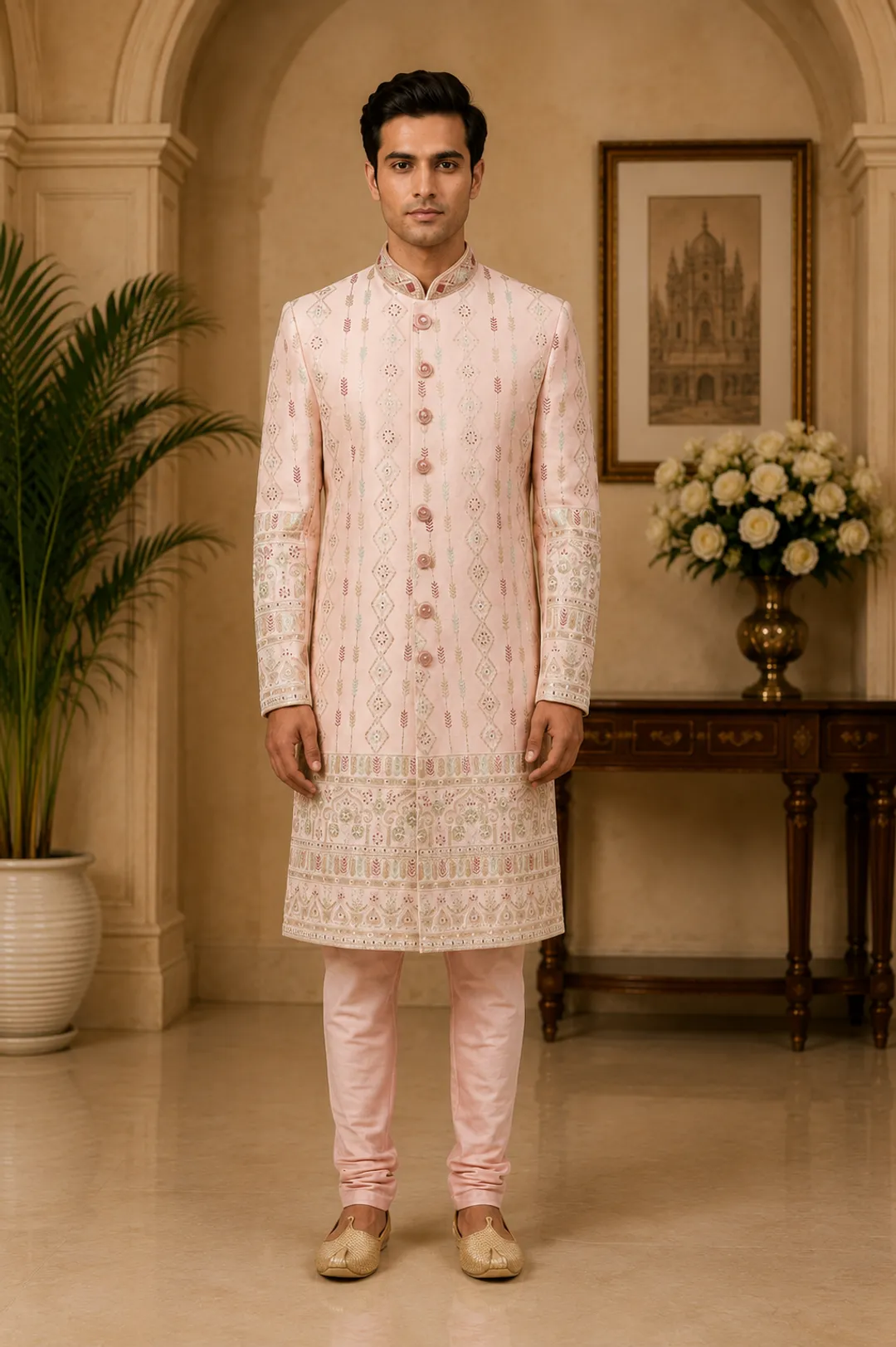 Heritage Crown Sherwani