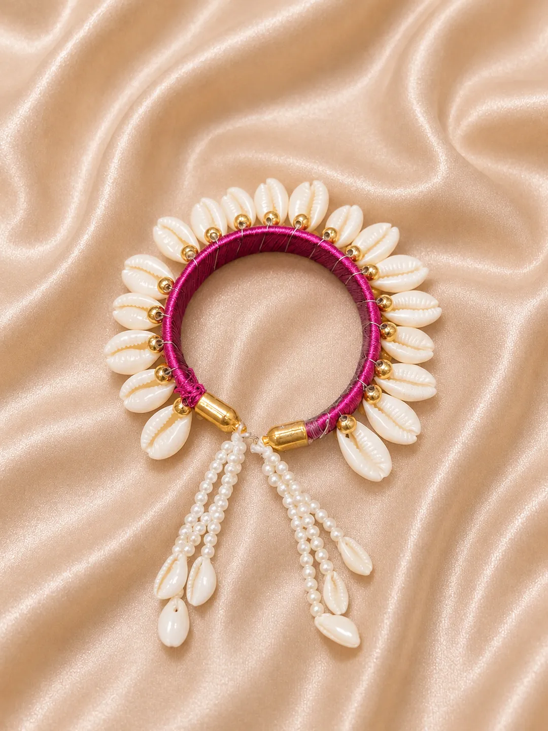 Seashell Shringar Bangle (Pack Of 25)
