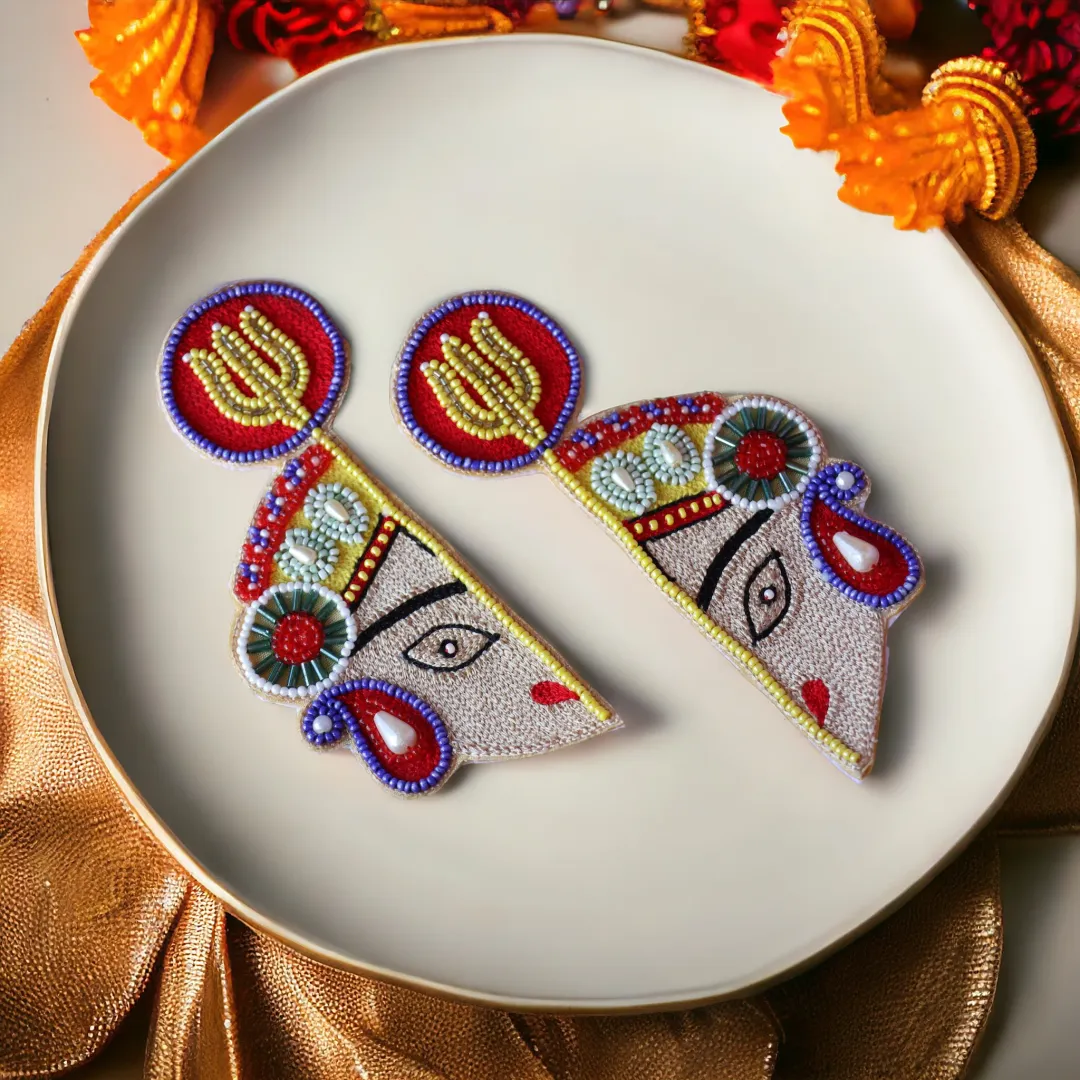 Shakti Durga Beaded Earrings