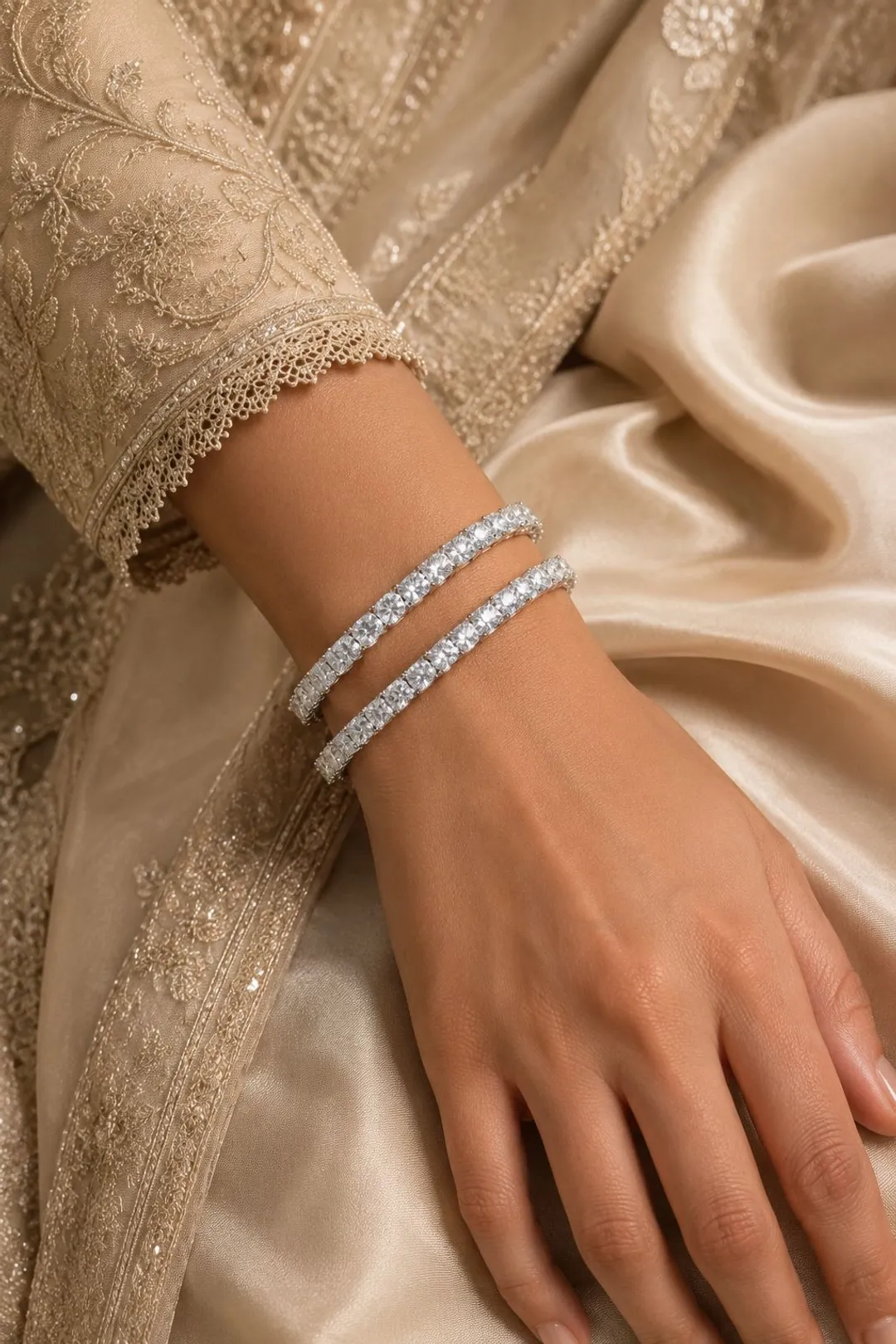 Eternal Shine Statement Bangles