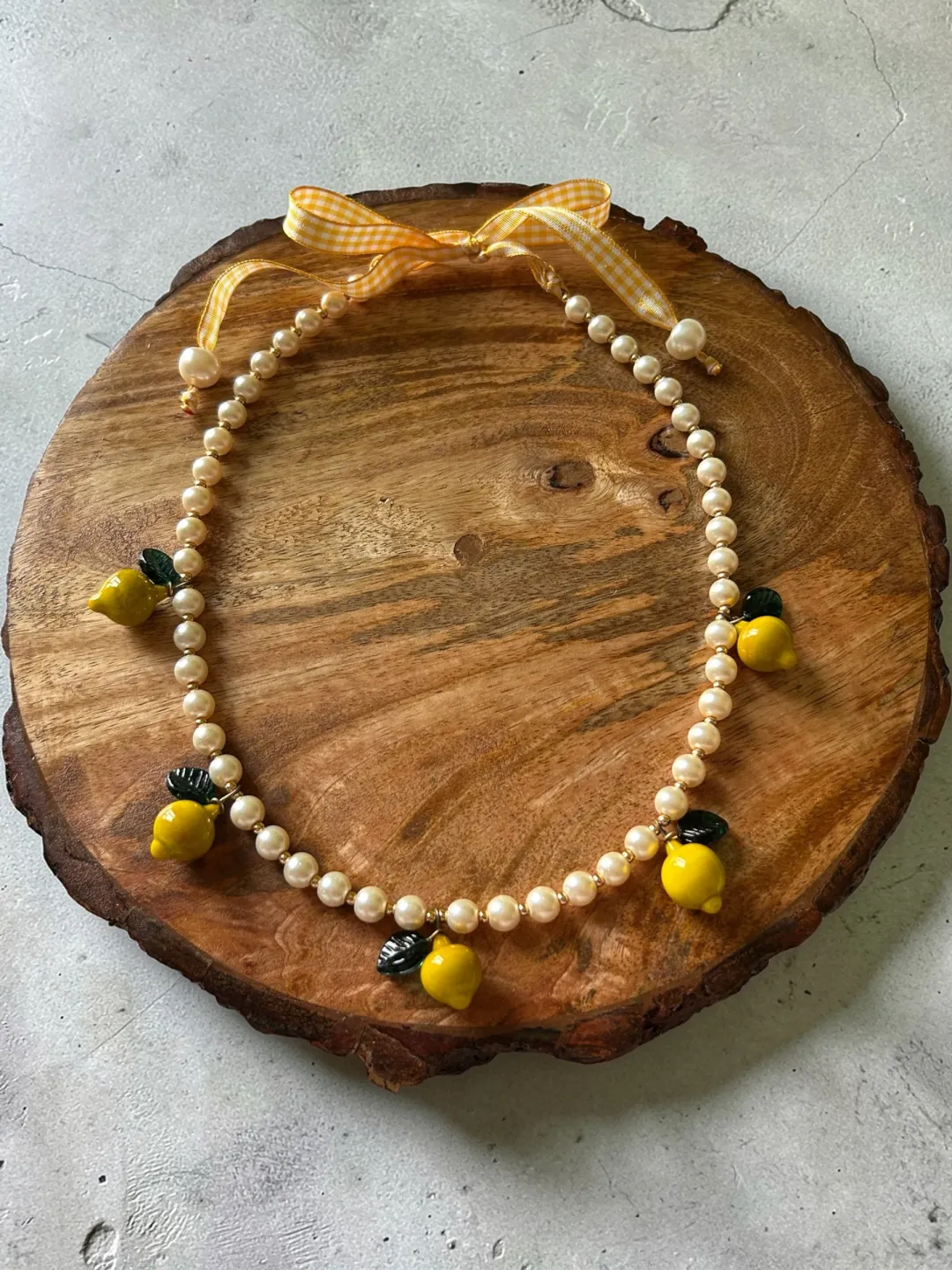 Lulu Lemon Pearl Necklace