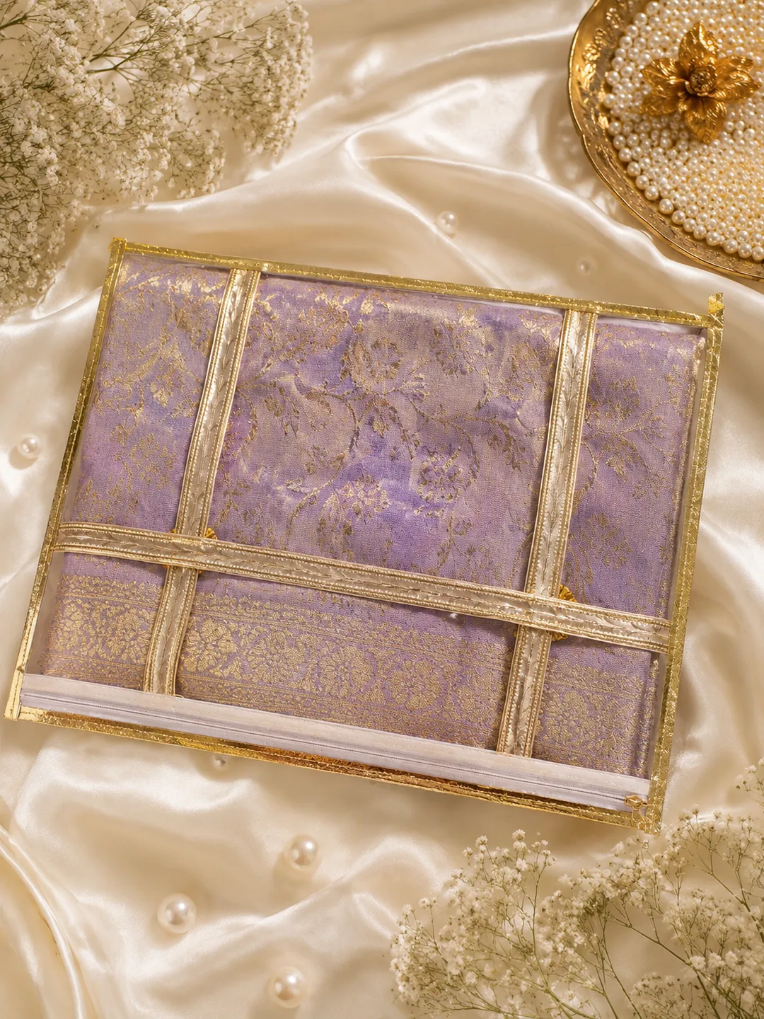 Luxury Transparent Saree Cover