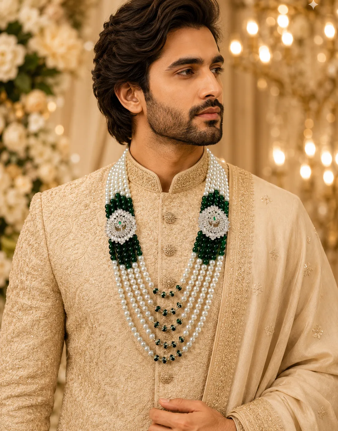 Majestic Festive Groom Necklace