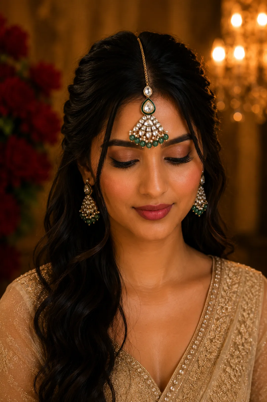 Jadau Bridal Tikka