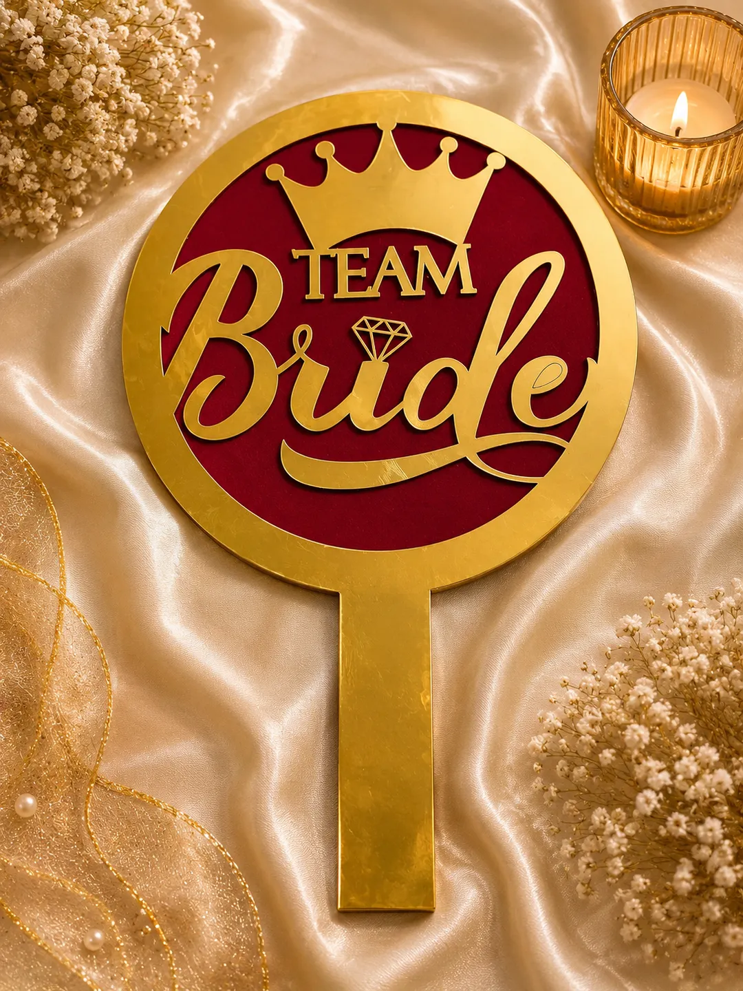 Team Bride Royal Celebration Plaque
