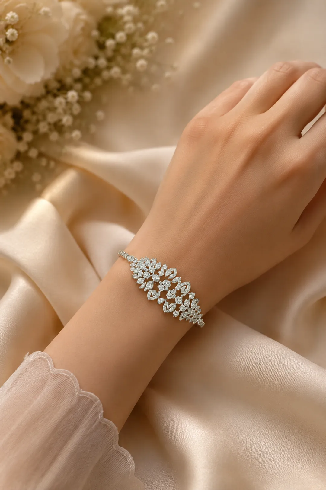 Royal Marquise Statement Bracelet