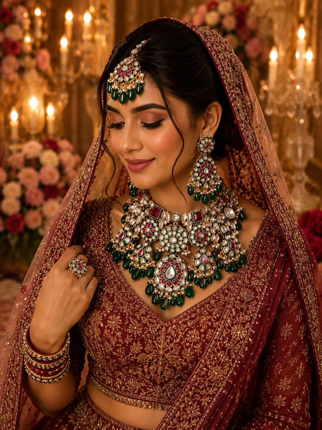 Meher Noor Kundan Choker Set