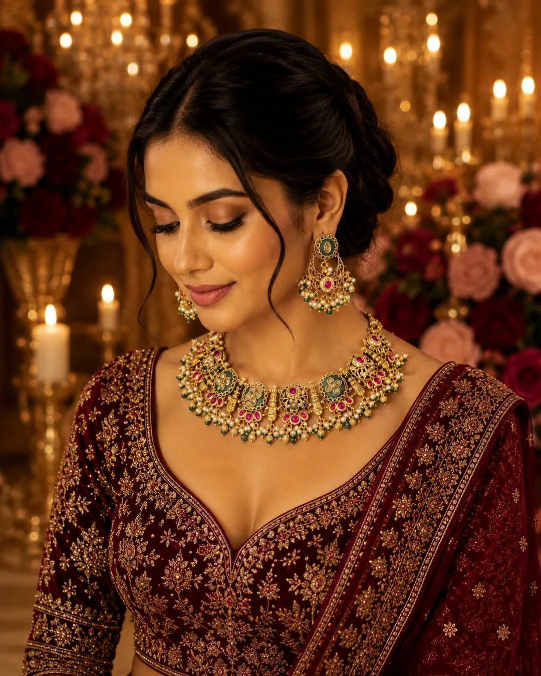Regal Gulnaar Choker Set