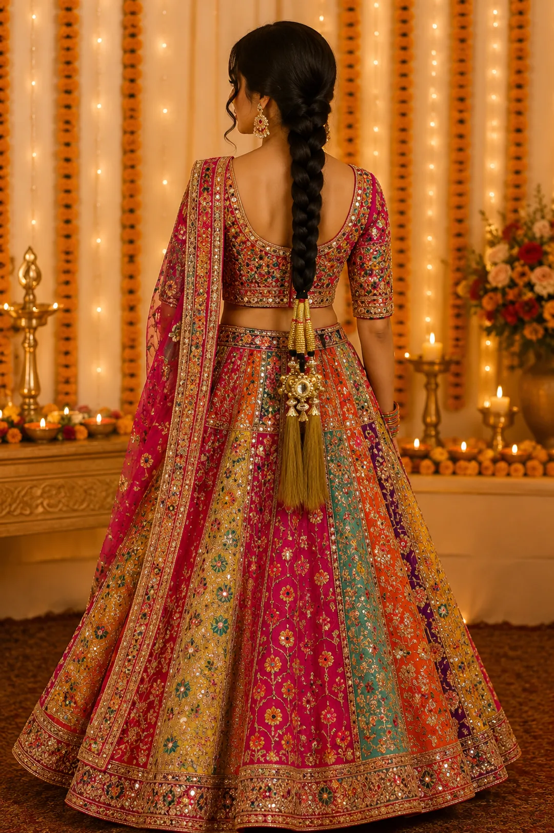 Gold Tassel Parandi