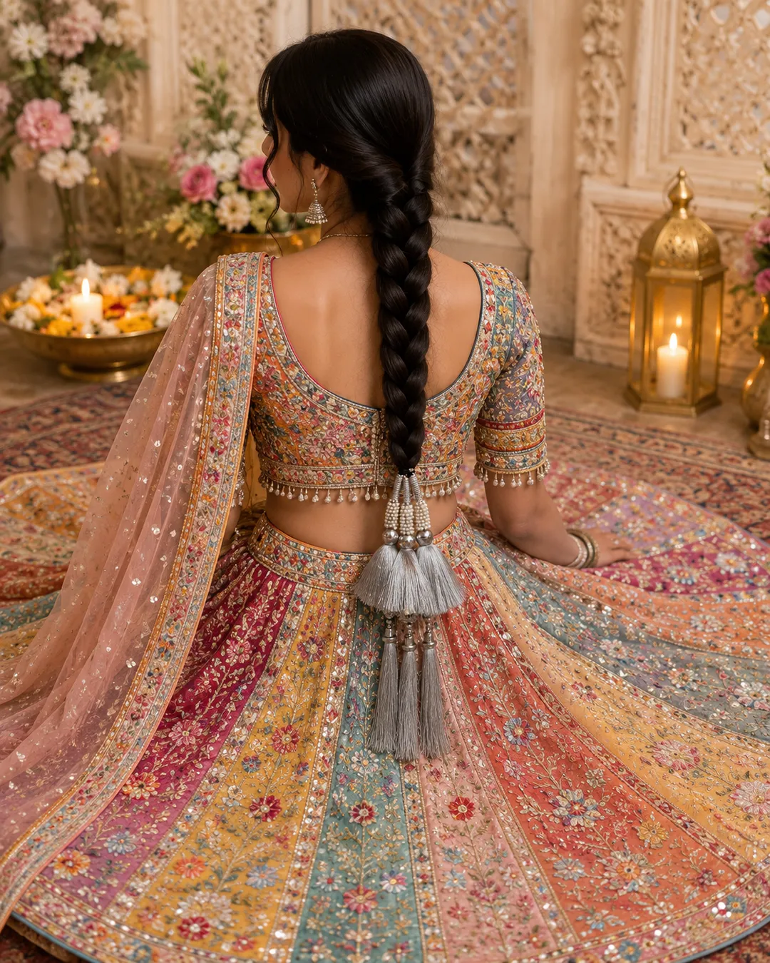 Silver Tassel Parandi