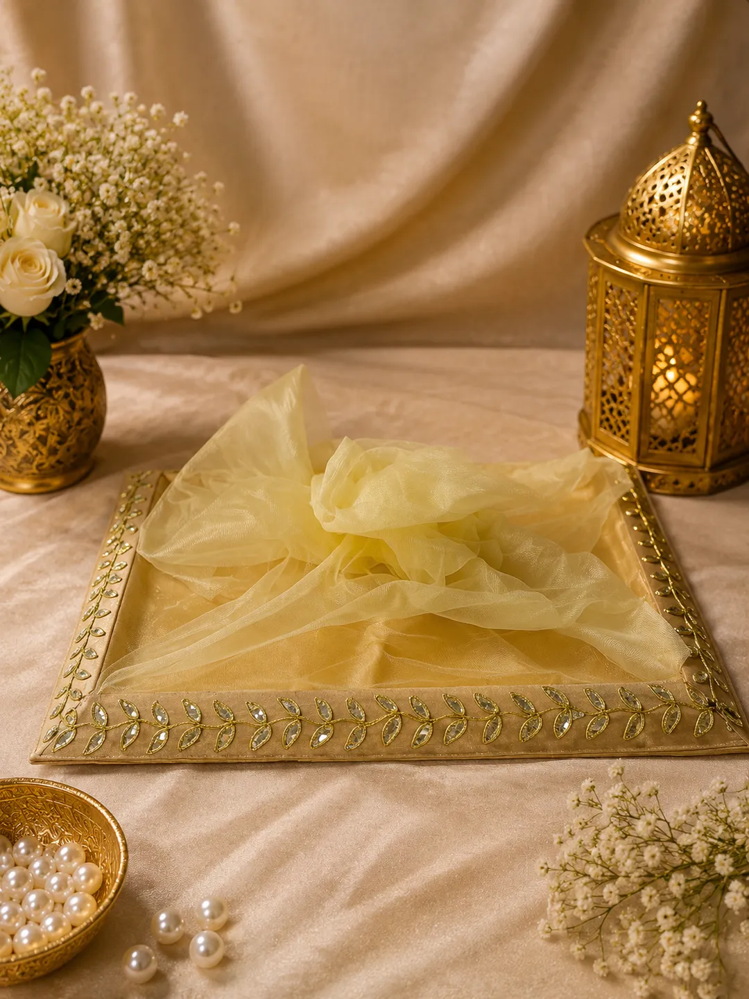 Royal Gold Shagun Platter