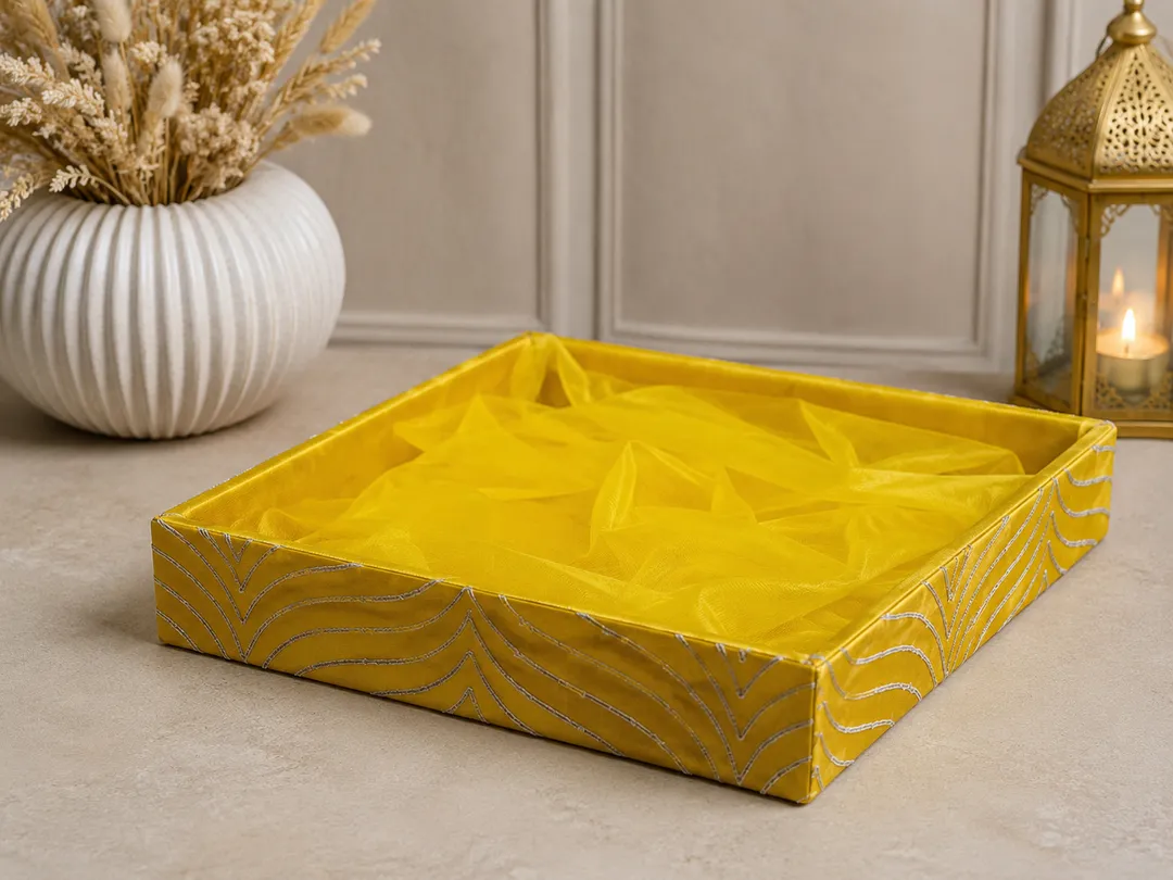 Yellow Celebration Tray (Large)