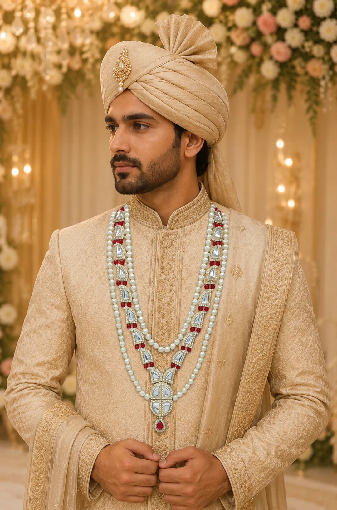 Heritage Groom Necklace