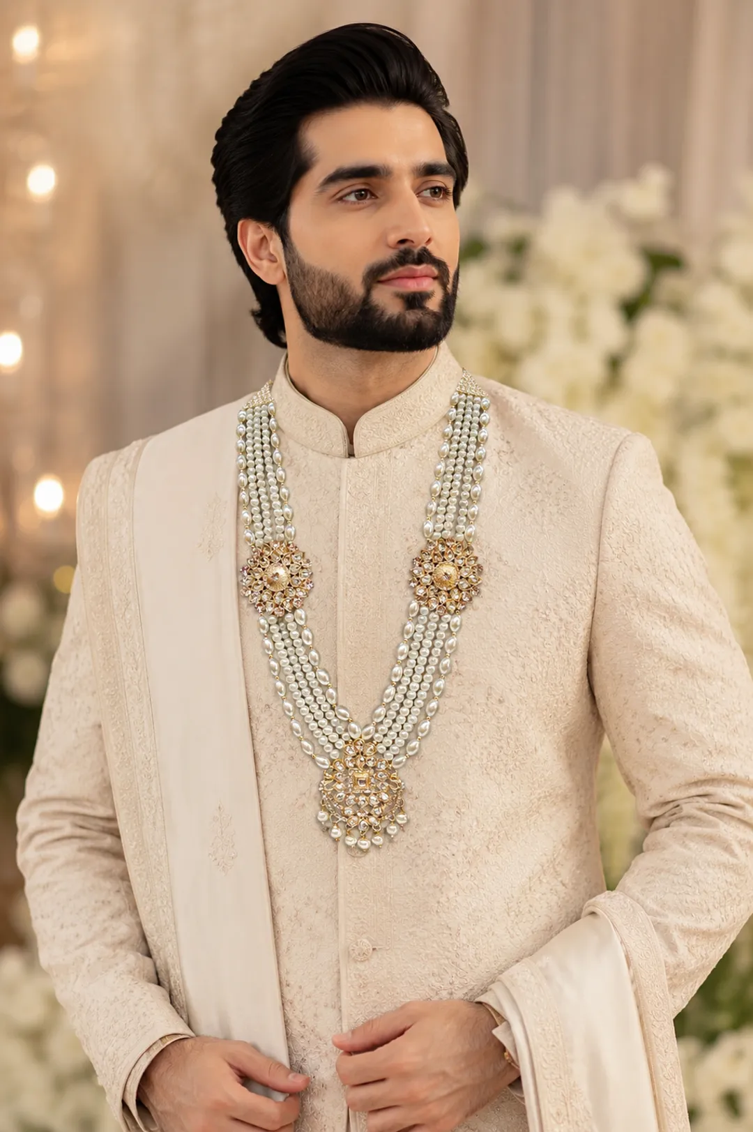 Elite Pearl Kundan Mala