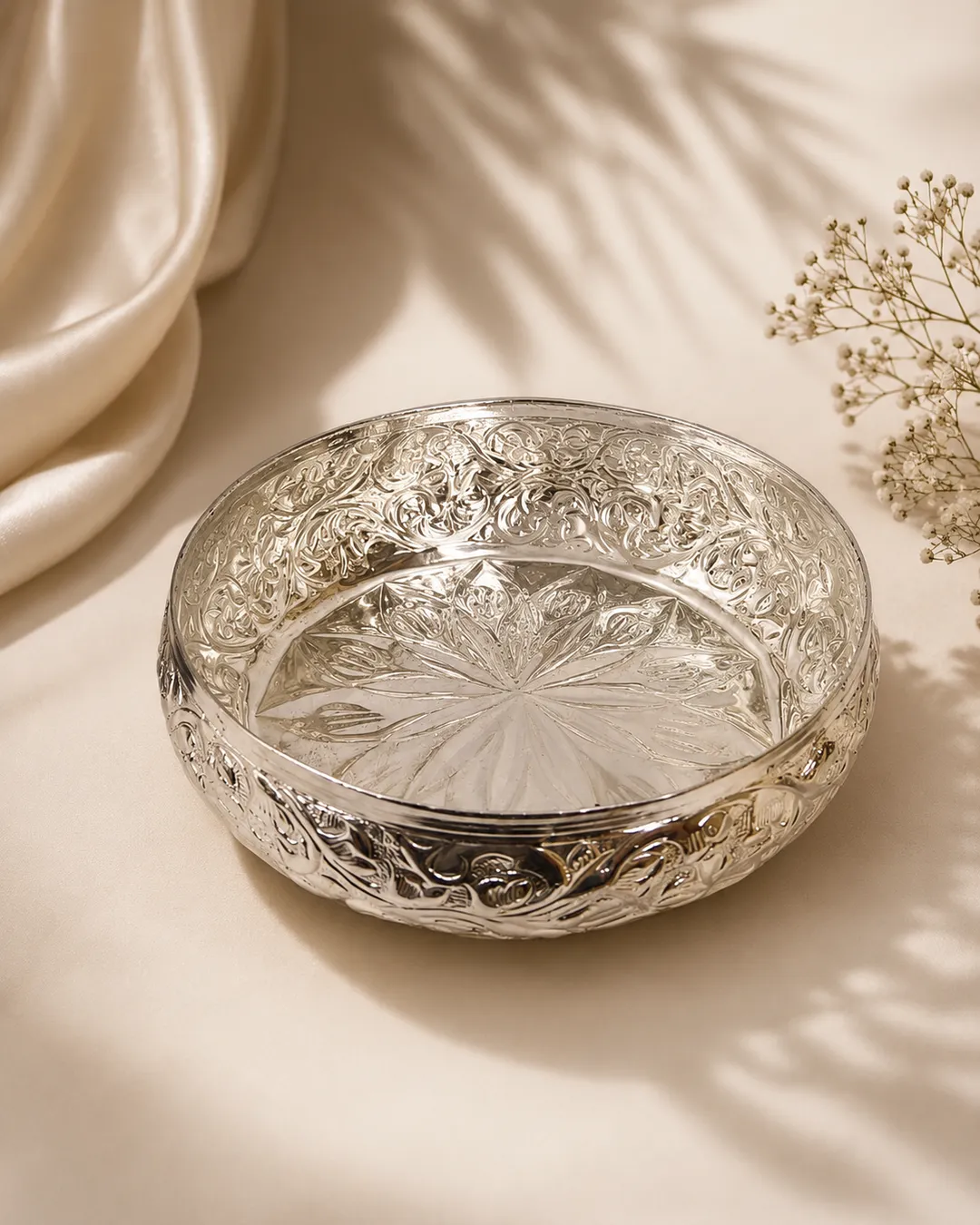 Shagun Silver Platter