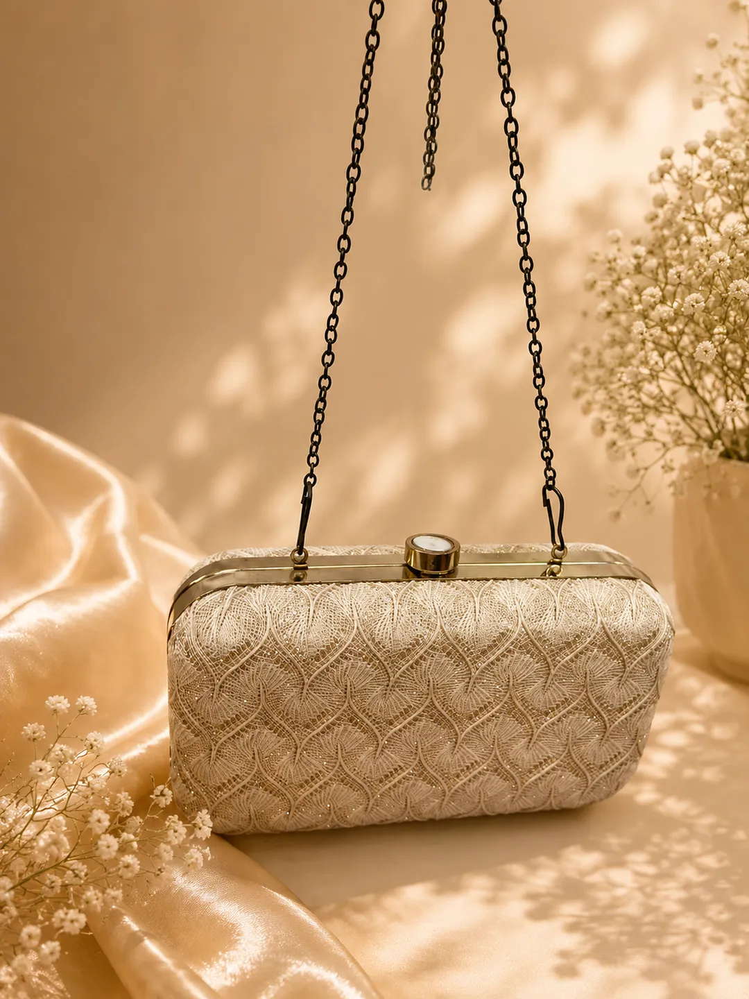 Festive Glitter Clutch