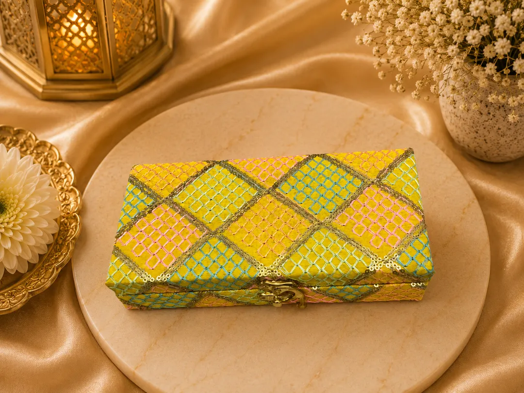 Pastel Mosaic Cash Box