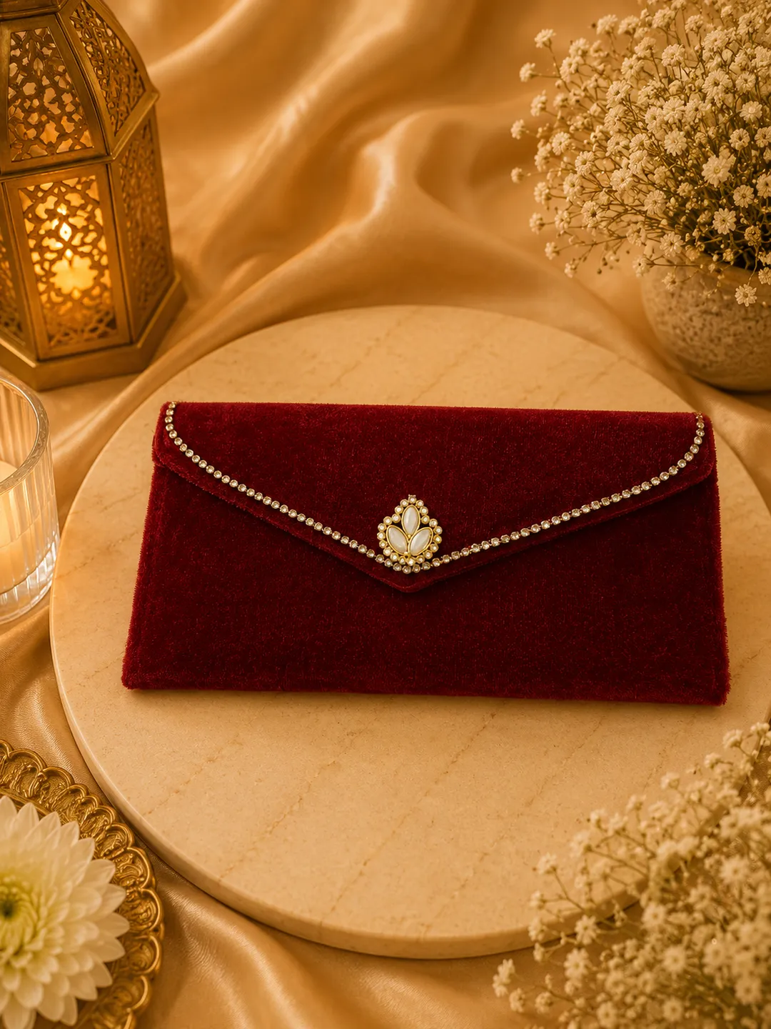 Red Elegance Cash Box