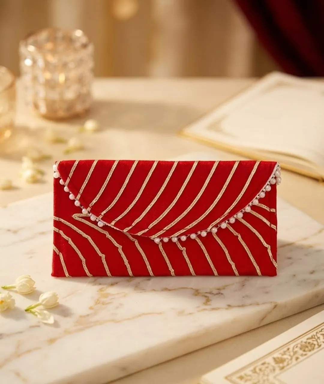 Red Gotta Shagun Envelope