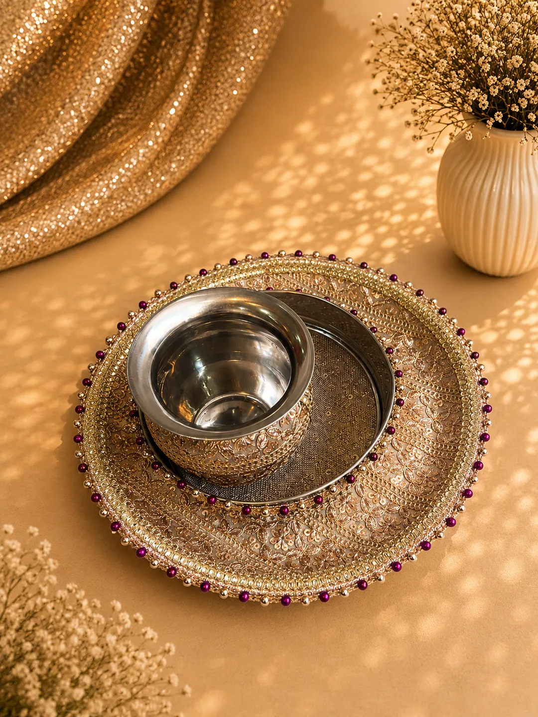 Heritage Karwa Chauth Set