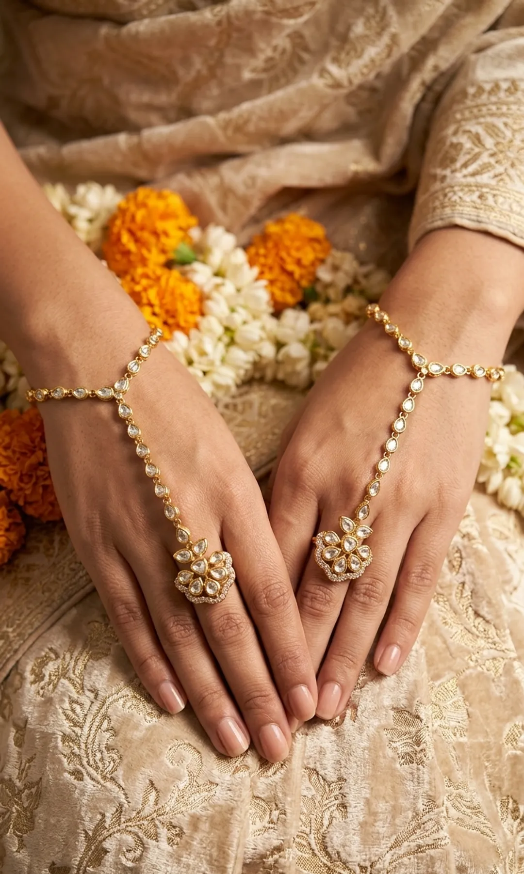 Elegant Bridal Hathphool