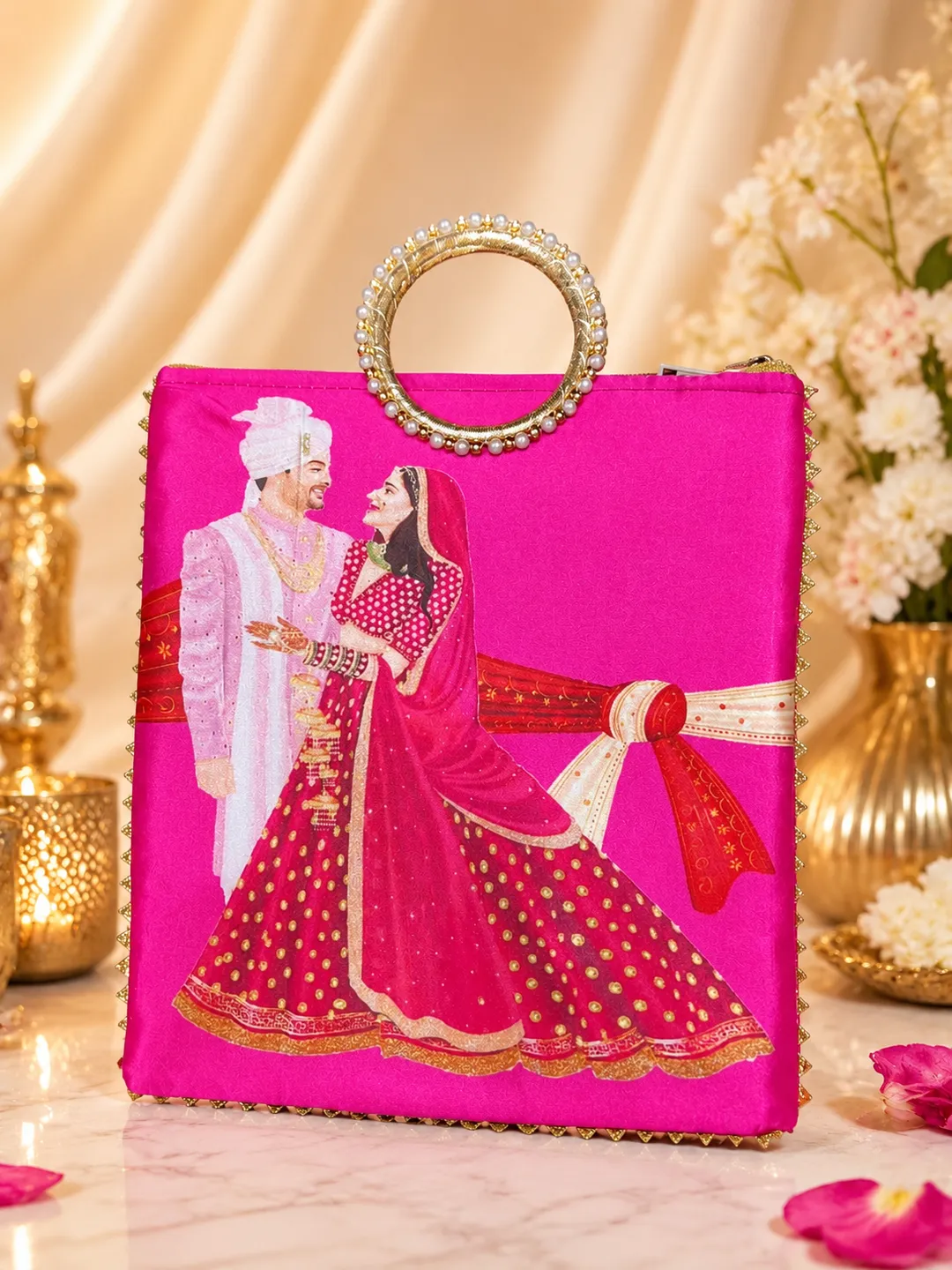 Rani Vivaah Printed Bag (Pack Of 10)